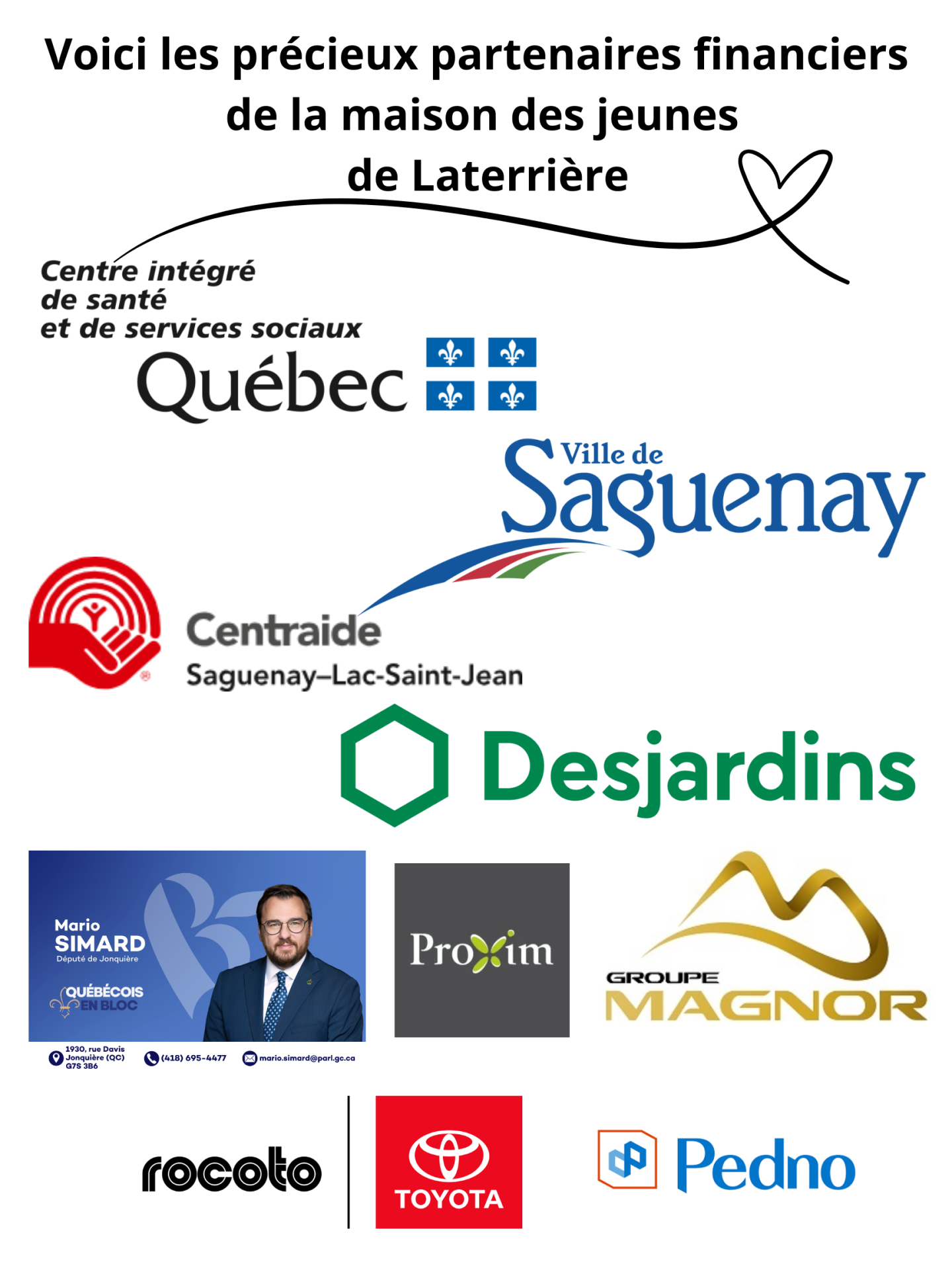 Partenaires Financiers